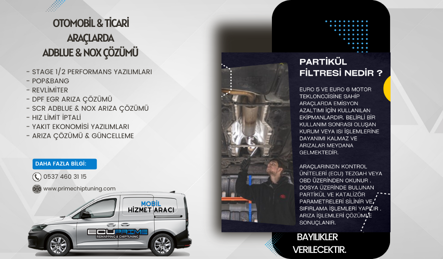 DPF EGR NOX Arıza Çözümleri